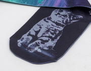 デジタル3D印刷物61%のスポーツの乗組員のためのポリエステルによって印刷される足首のソックス